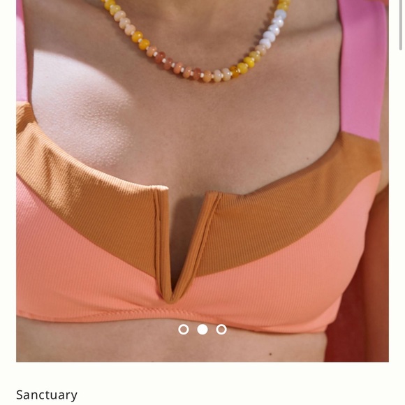 NWT sanctuary v wire bikini top - Picture 3 of 10